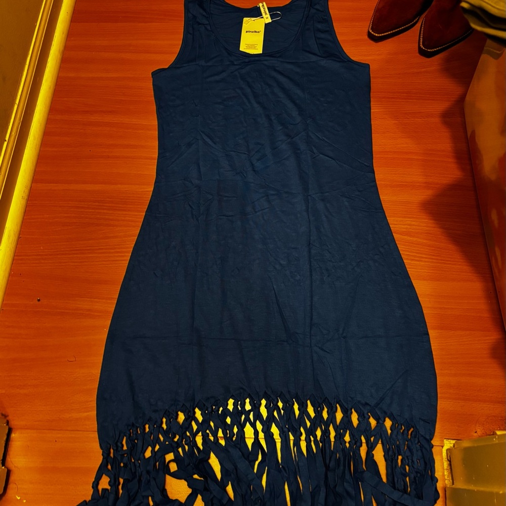 Women’s Blue Dress with fridge